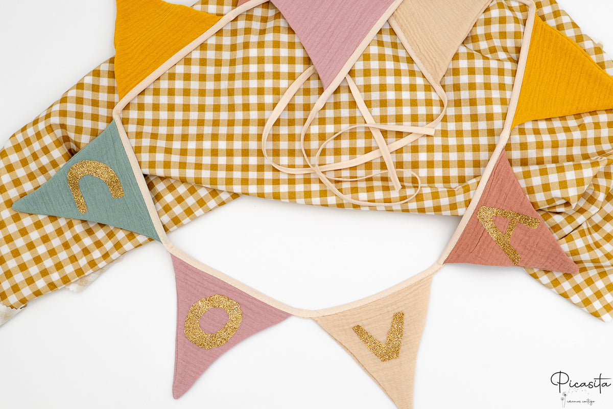 Banderines de Tela Personalizados