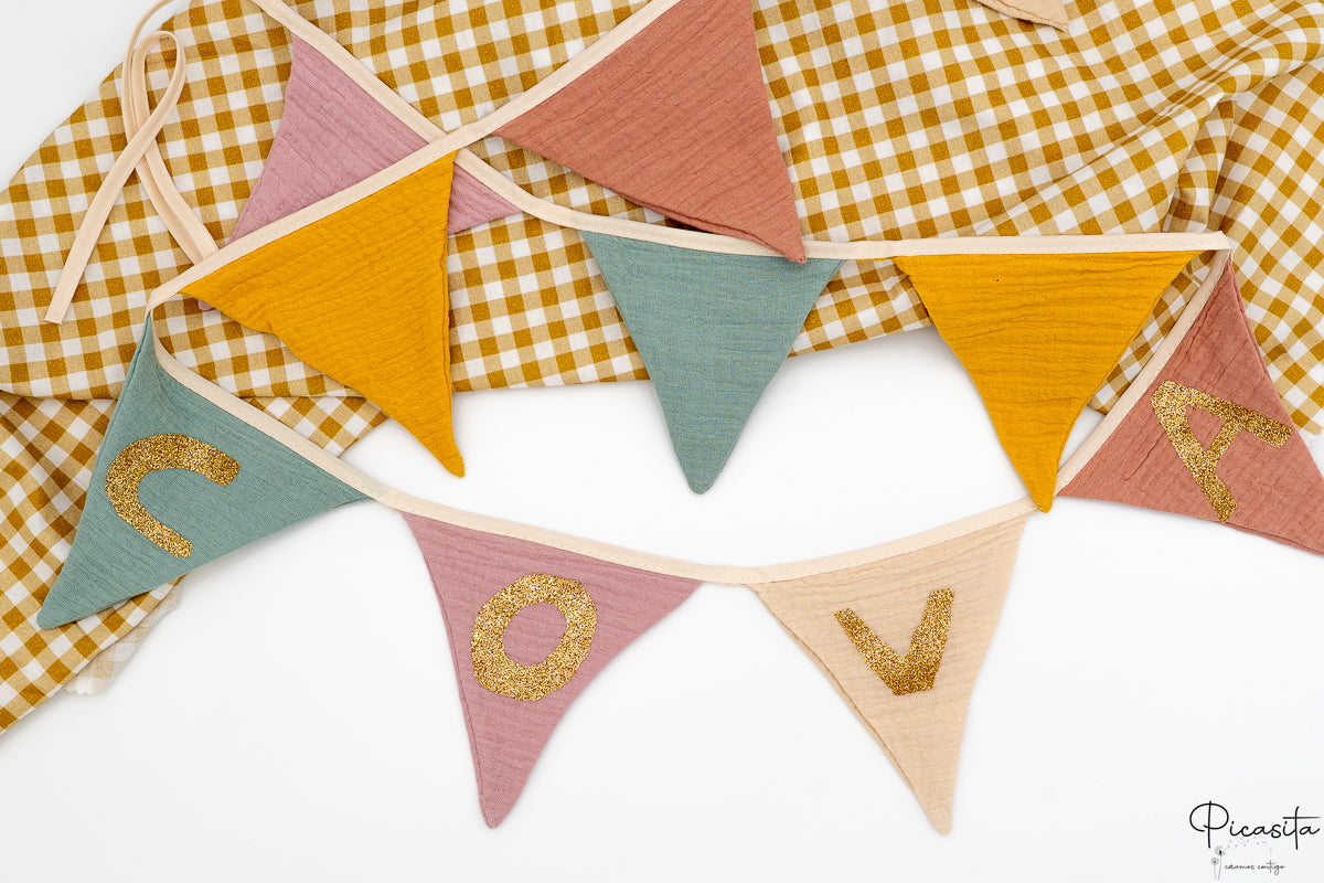 Banderines de Tela Personalizados