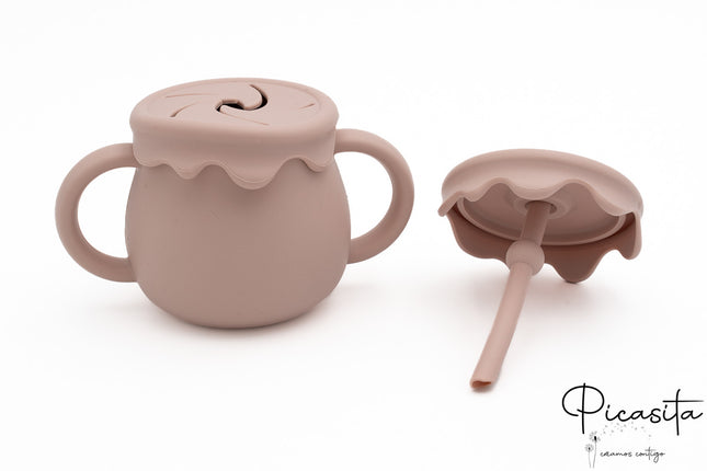 Dual-Use Silicone Cup