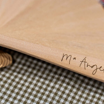 Abanicos de Madera y Tela Estampados Personalizados