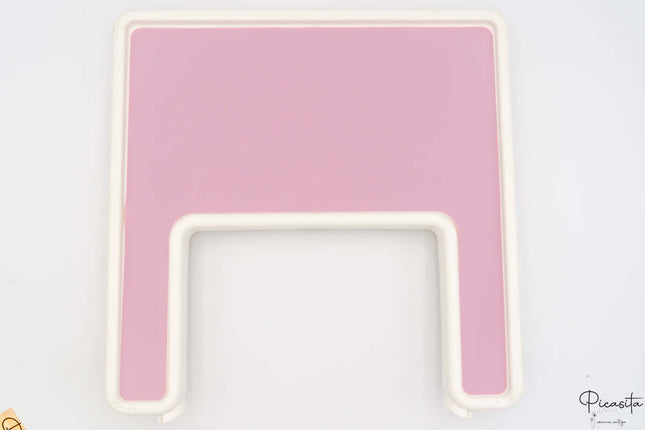 Mantel de Silicona Personalizado para Trona IKEA Antilop Rosa