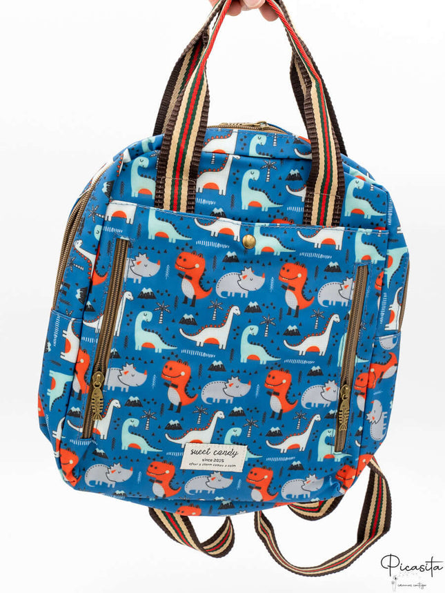 Mochila Infantil Escuela y Guarderia (0-6 años) Azul