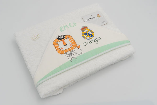 Capa de Baño para Bebe del Real Madrid