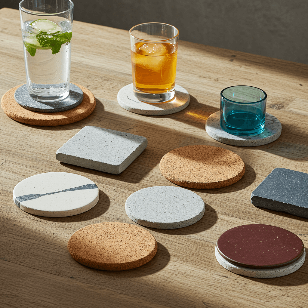 Posavasos: Más que un Simple Protector, un Elemento Decorativo con Historia