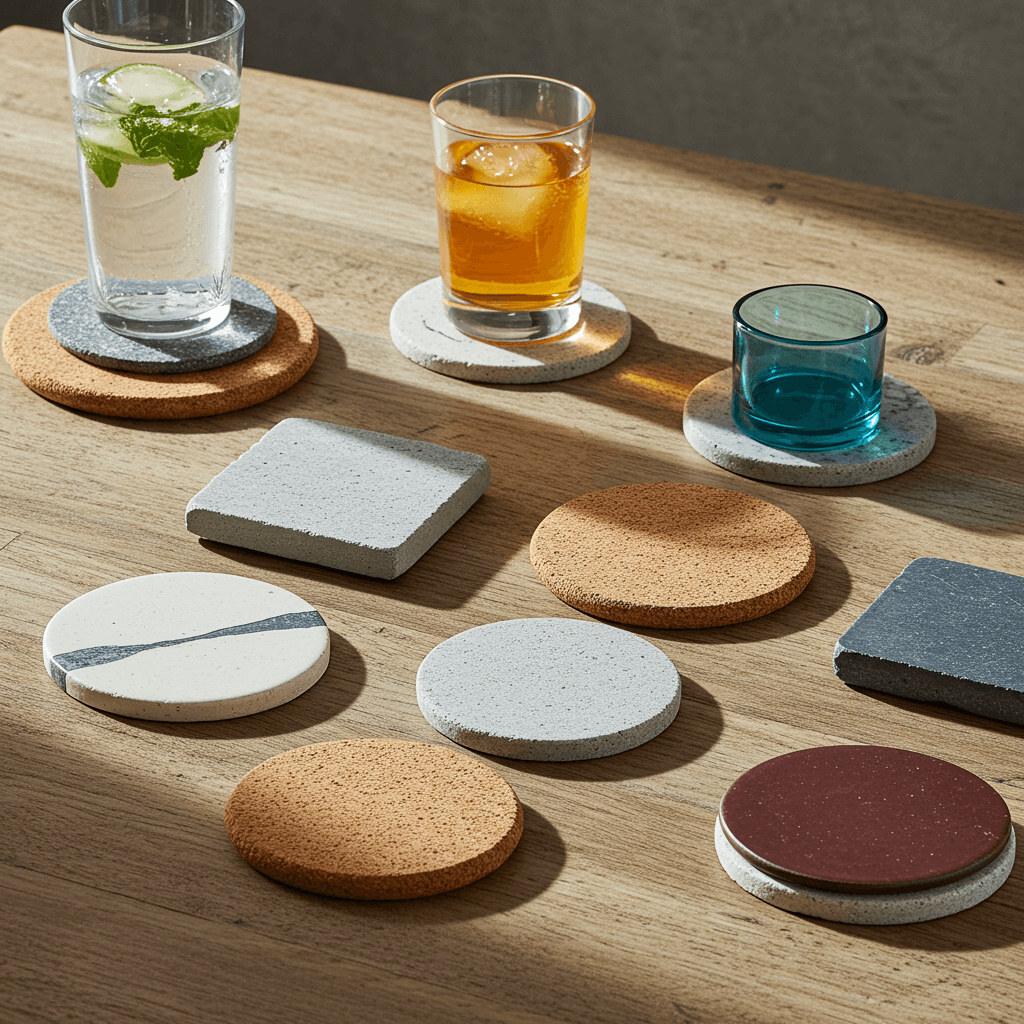 Posavasos: Más que un Simple Protector, un Elemento Decorativo con Historia