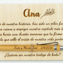 Regalos Testigos Boda