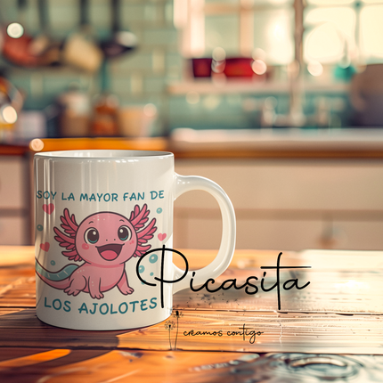 Tazas de Ajolotes