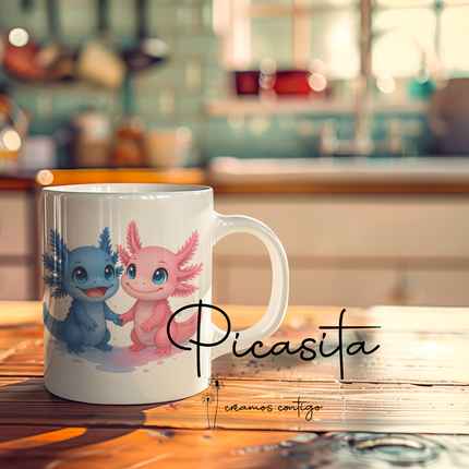 Tazas de Ajolotes