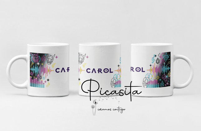 Tazas KPOP con Nombre