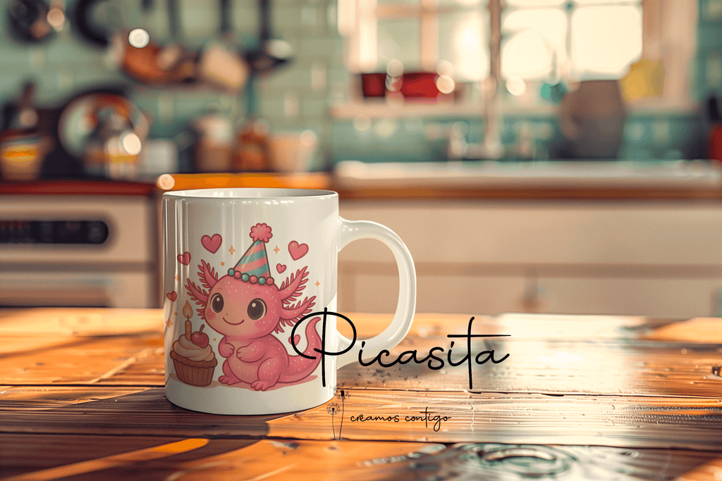 Tazas de Ajolotes