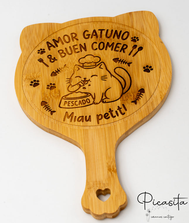 Planches en bambou personnalisées