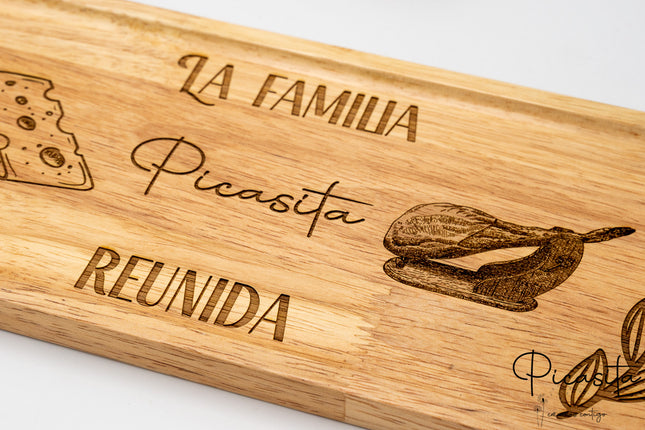 Planche de service personnalisée