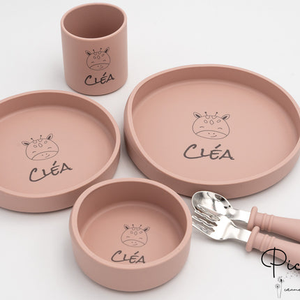 Personalized Children's Dinnerware Set 6 Pieces