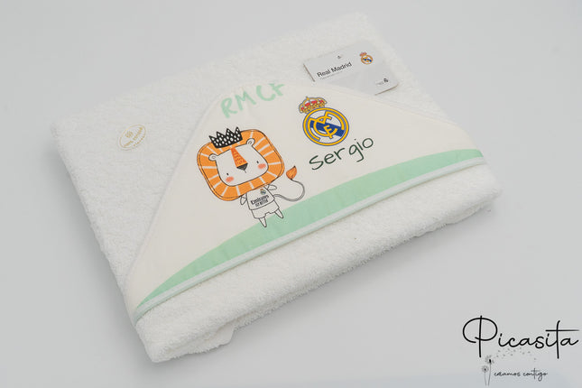 Baby Bath Cape of Real Madrid