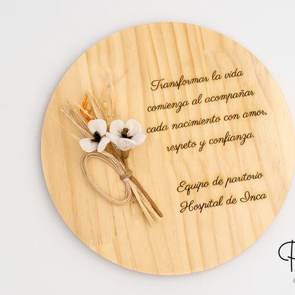 Placa de Madera Personalizada | Boda | Recuerdo