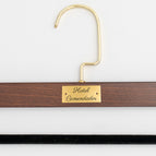 PCL13 (Haya · Marron Oscuro · 35cm · 1.2cm · Barra terciopelo)