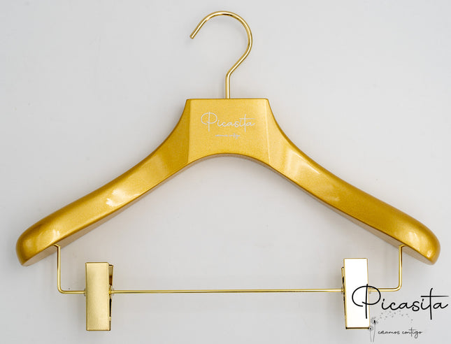 Cintres Dorés Personnalisés