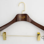 PCL01 (Faggio · Marrone · 44.5cm · 2cm · 6cm · Mollette Dorate)