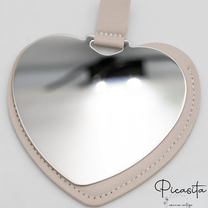 Espejos de Corazón Personalizados