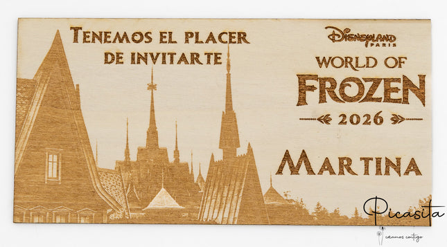 Invitacion a DisneyLand Paris