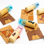 Libreta Animales + Tubo Lapices con Nombre