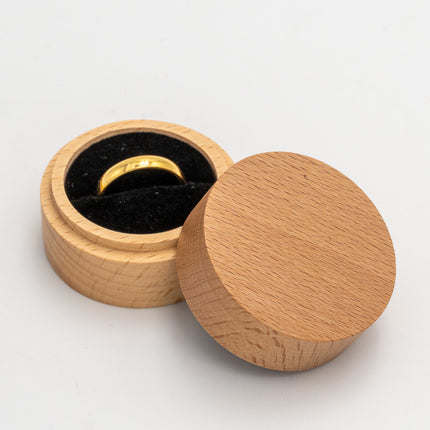 Doppelte Ringbox mit Fenster