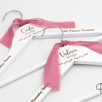 Percha Personalizada Infantil para Comunión