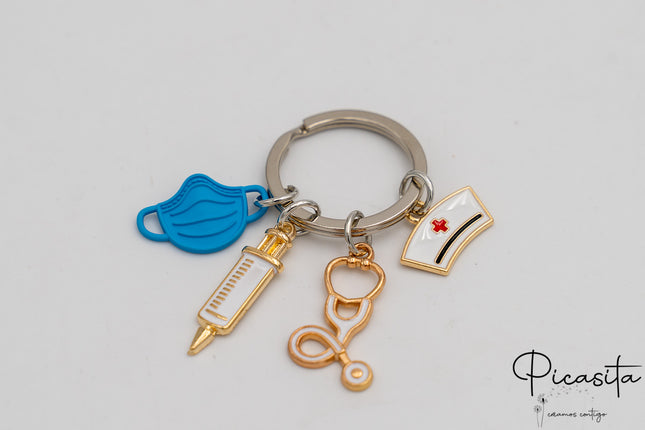 Llavero para Enfermeras y Medicos