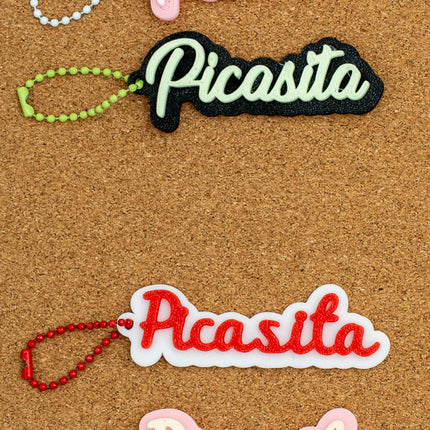 Llaveros con Nombre Impresora 3D