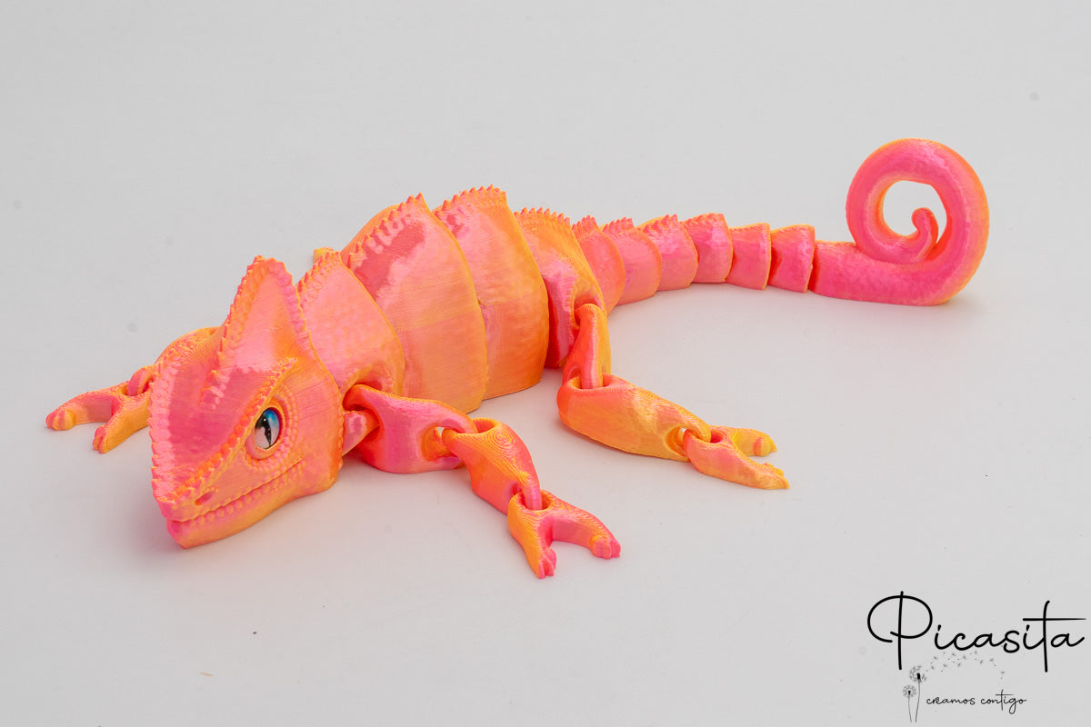 Camaleon Impreso en 3D