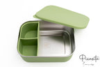 Tuppers de Silicona e Aceiro Inoxidable XL