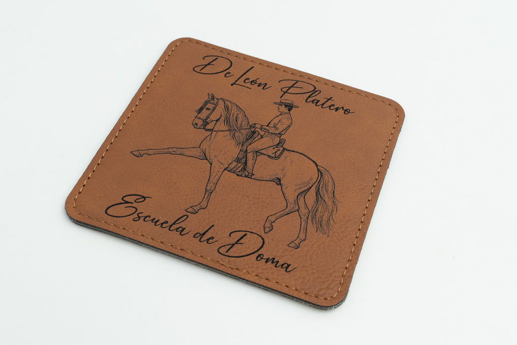 Posavasos de Cuero Sintético