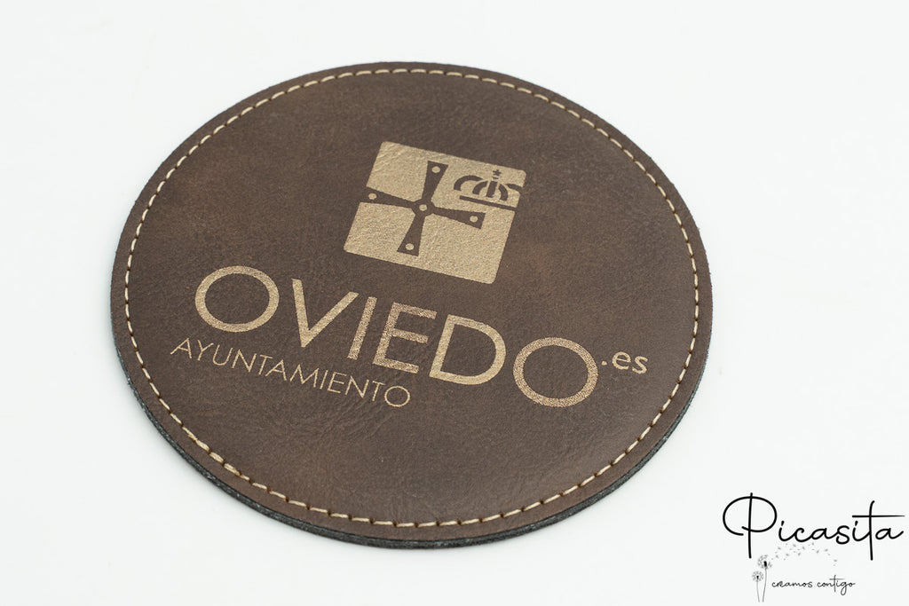 Posavasos de Coiro Sintético