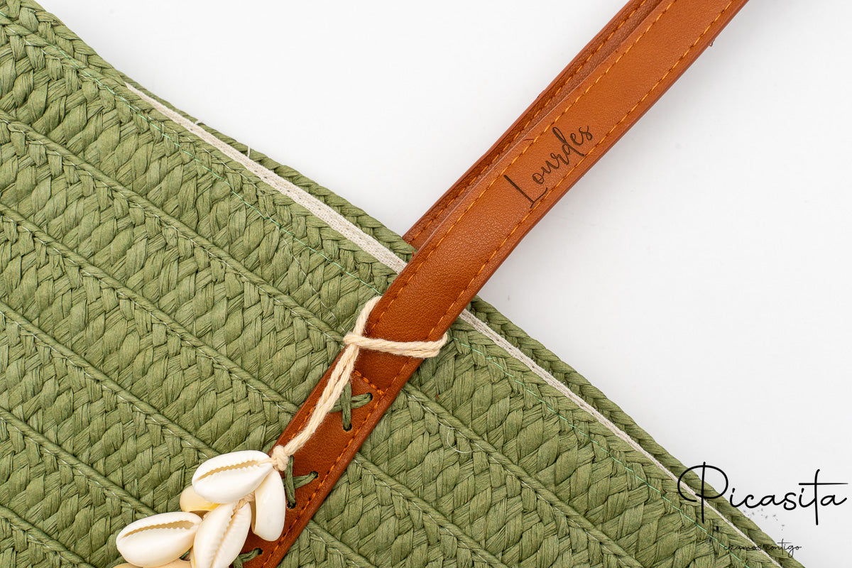 Bolso de Rafia Personalizado