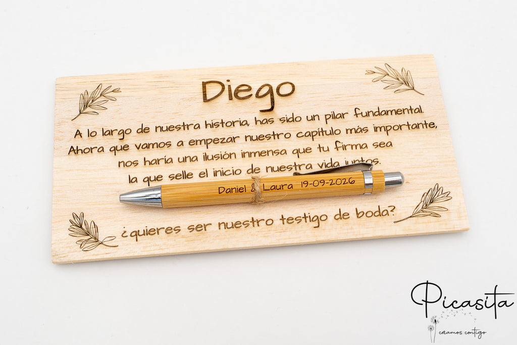 ¿Quieres ser mi Testigo?