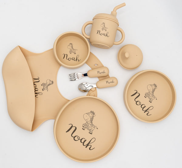 Vajilla para Bebé Personalizada 7 Piezas