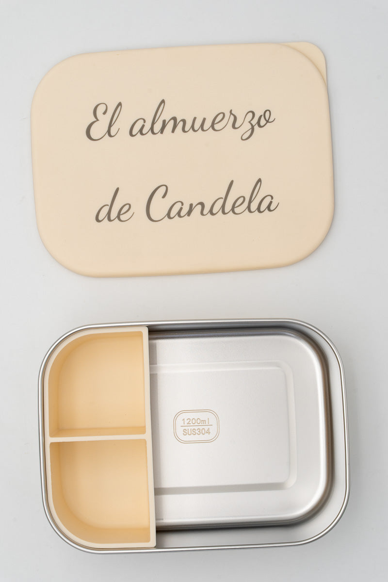 Tuppers de Silicona y Acero Inoxidable XL
