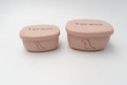 Pack de 2 Tuppers de Silicona Personalizados Pequeños