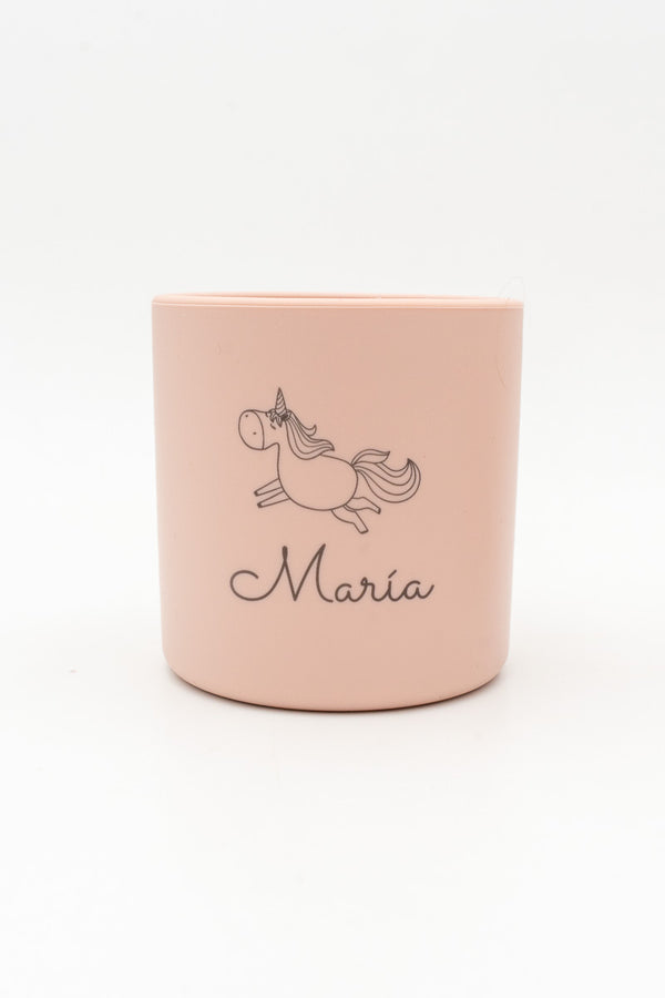 Vaso Infantil de Silicona Personalizado