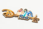 Disney giltza izenarekin pertsonalizatua eta Aladdin filmeko pertsonaiekin