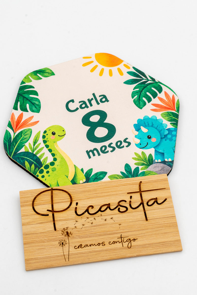 Cumplemeses personalizados para bebé