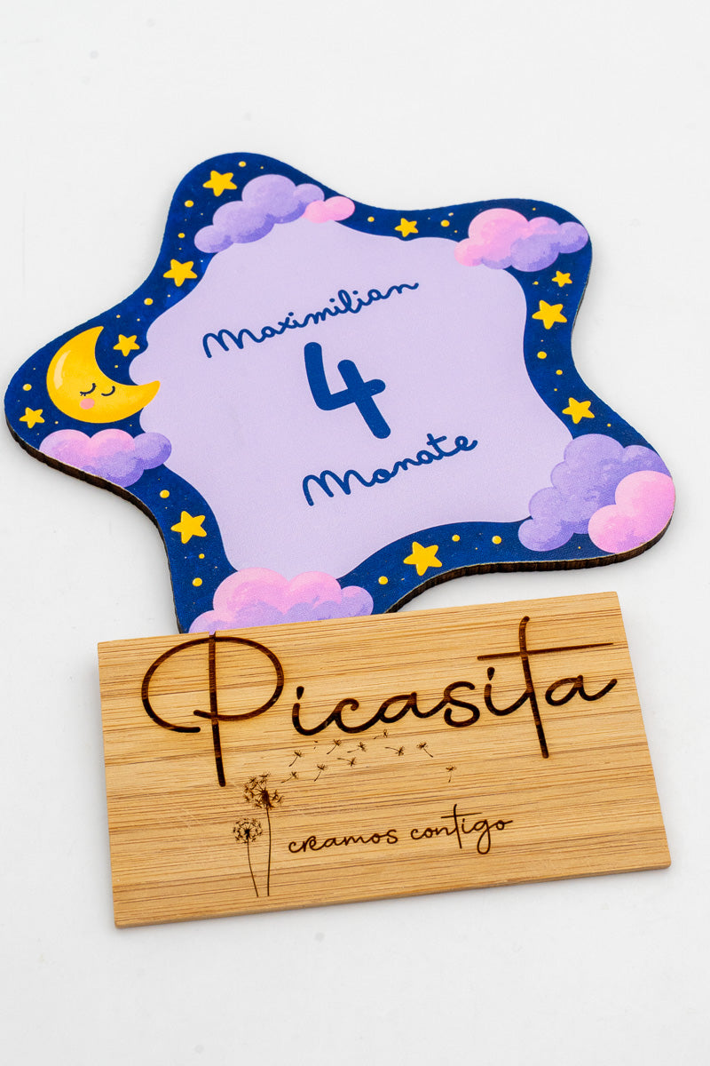 Cumplemeses personalizados para bebé