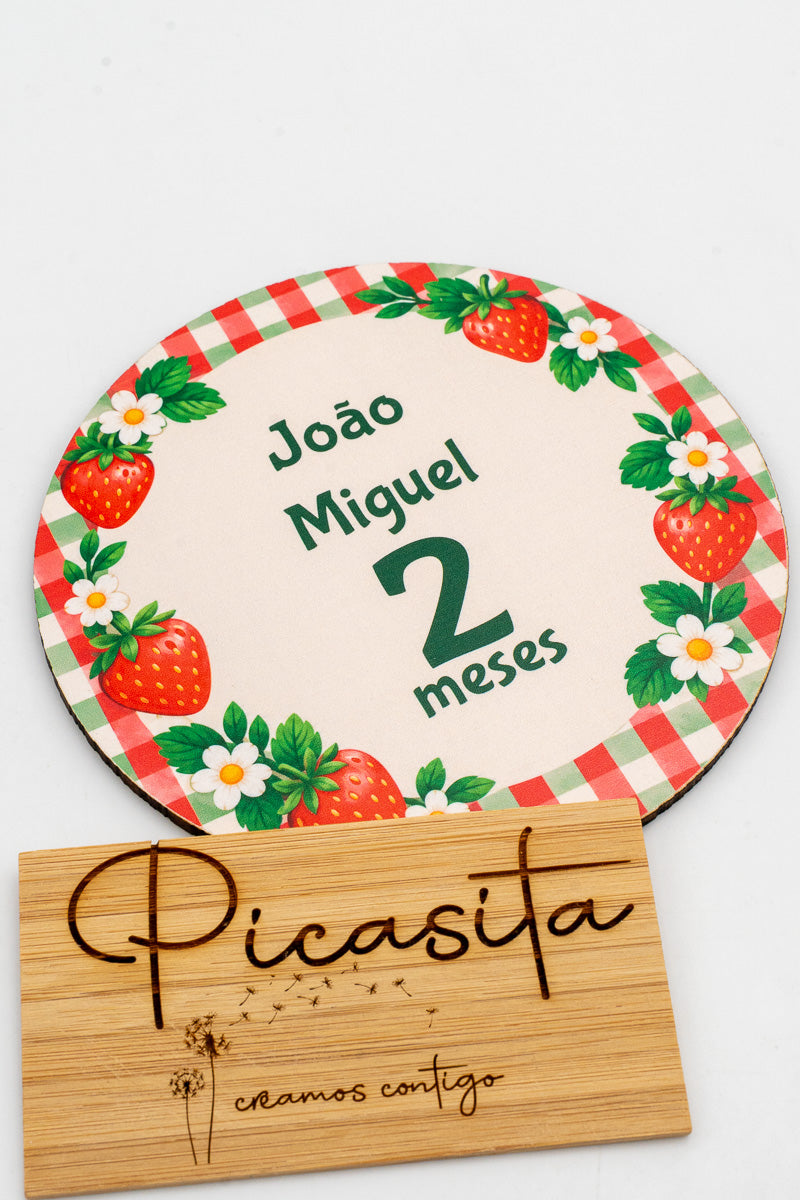 Cumplemeses personalizados para bebé
