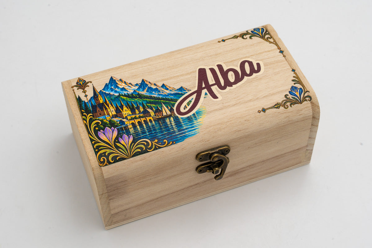 Llave Disney personalizada con nombre para anunciar viaje a Disneyland Paris