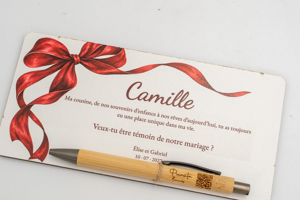 ¿Quieres ser mi Testigo de Boda?