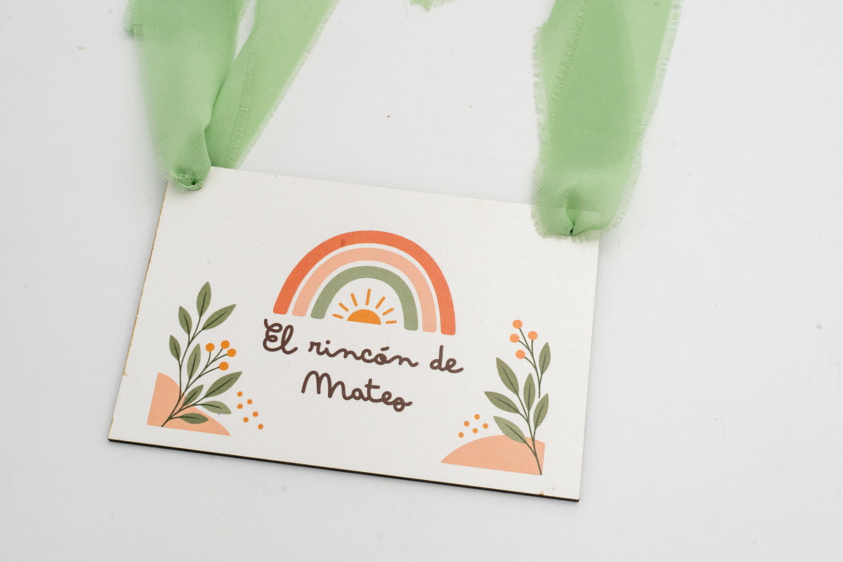 Cartel de Recunchos con Nomes en Madeira