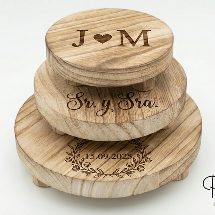 Soportes de Mesa de Boda (Pack de 3)