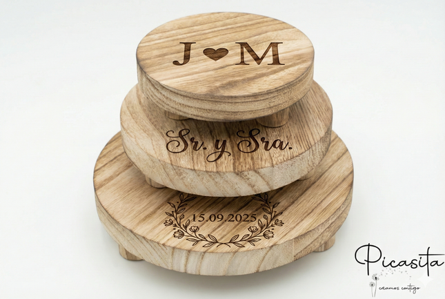 Soportes de Mesa de Boda (Pack de 3)