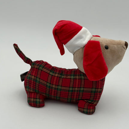 Perrito Navideño Sujeta Puertas