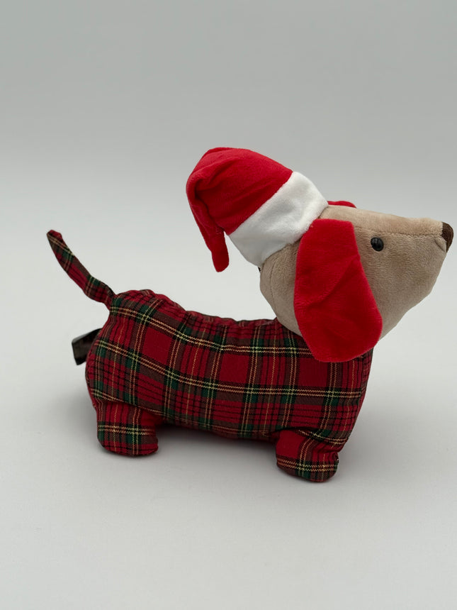 Perrito Navideño Sujeta Puertas